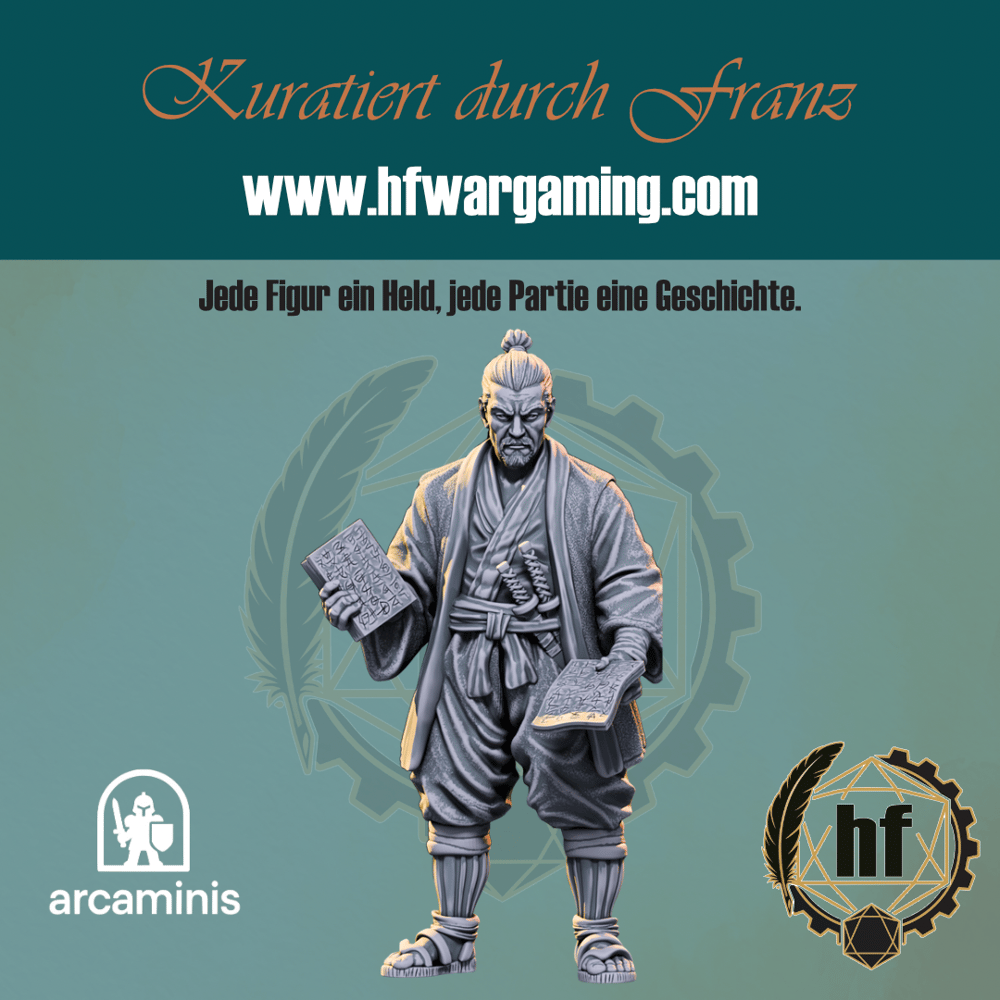 Tax Collector – bemaltes Modell aus dem Daimyos-Will-Sortiment
